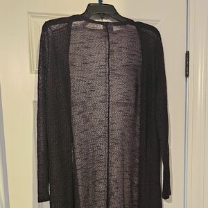 Cardigan By LuLaRoe Sheer Deep Purple Duster